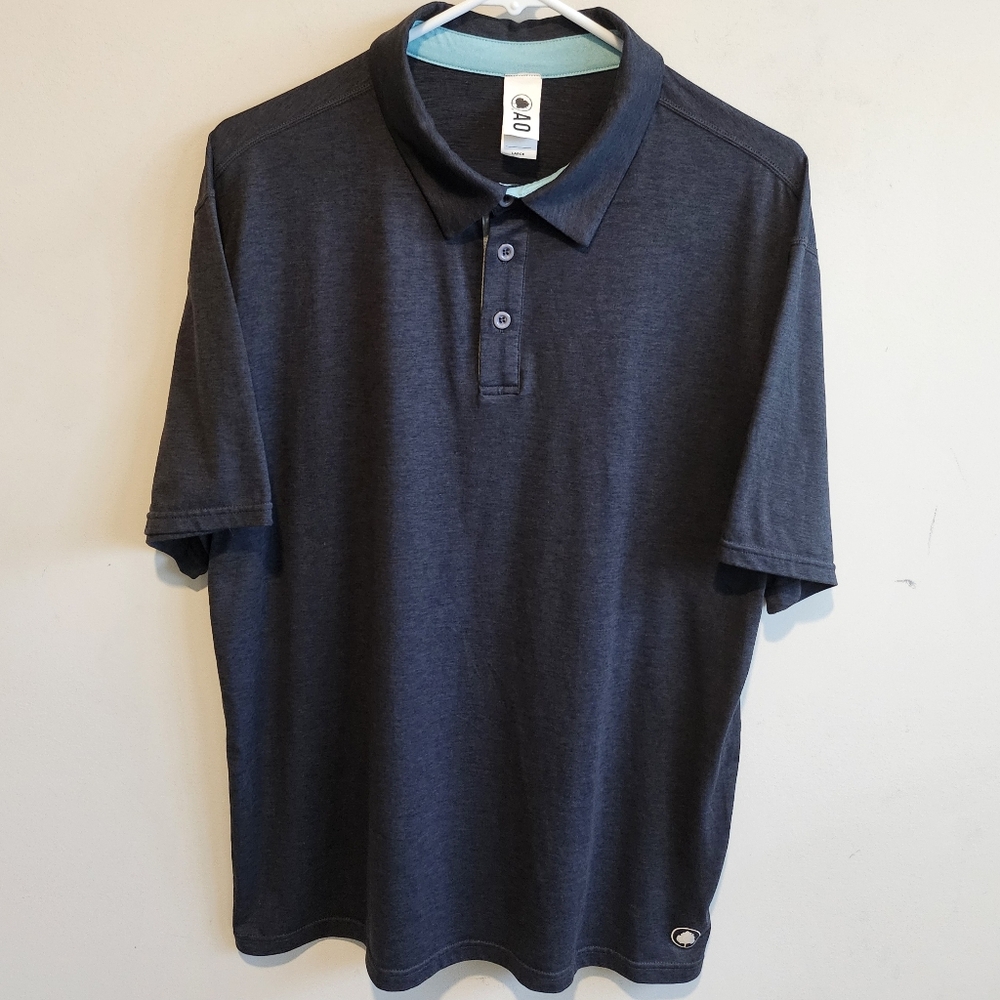 Alabama Outdoors Tech Performance Polo Shirt - Dark Grey - Size Large